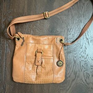 The Sak brown studded leather crossbody bag